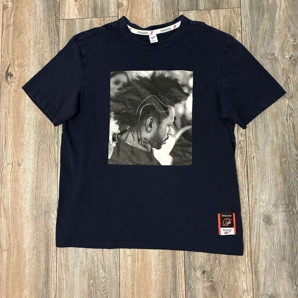Reebok Allen Iverson Graphic T-Shirt Size M